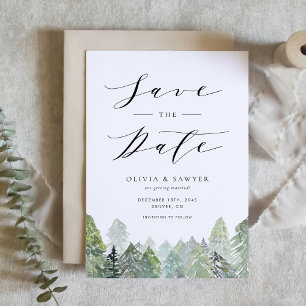 Reserve A Data Casamento no inverno de Água Neve Evergreen Woodla