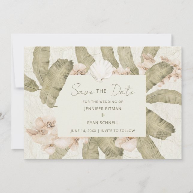 Reserve A Data Casamento no Jardim Botânico (Frente)