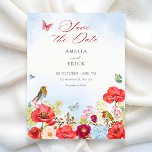 Reserve A Data Casamento no jardim floral