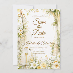 Reserve A Data Casamento no Jardim Musical Elegante