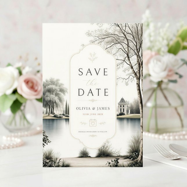 Reserve A Data Casamento no Jardim Secreto do Château Francês  (Criador carregado)