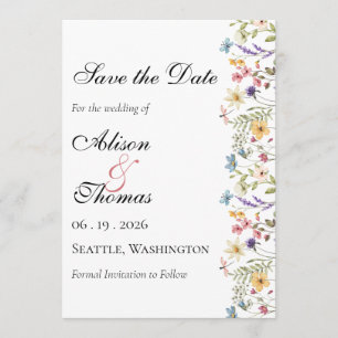 Reserve A Data Casamento no Prado de Flores Silvestres Caprichoso