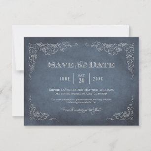 Reserve A Data Casamento no Vinhedo Slate Blue Grapevine