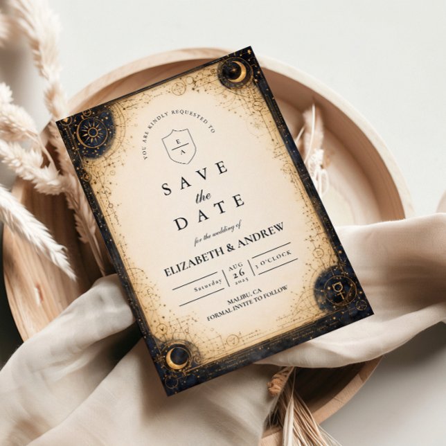 Reserve A Data Casamento Noturno Astral (Criador carregado)