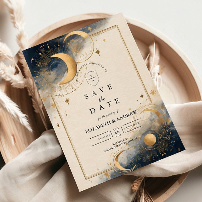 Reserve A Data Casamento Noturno Cósmico (Criador carregado)