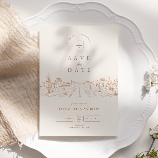 Reserve A Data Casamento Ocidental no Desert Road (Criador carregado)