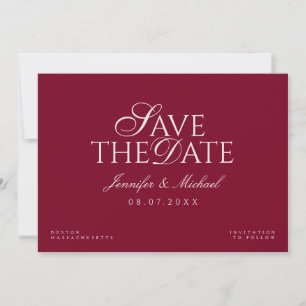 Reserve A Data Casamento Old Money Borgonha