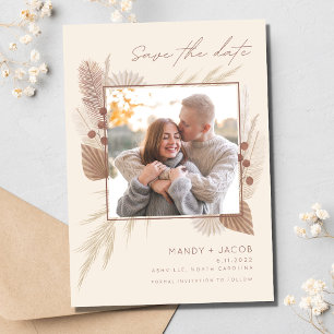 Reserve A Data Casamento outono Rustic Photo