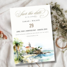 Casamento Paisagem Aquarela em San Juan Porto Rico