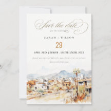 Casamento Paisagem Aquarela em Tucson, Arizona