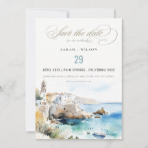 Casamento Paisagem Aquarela Puglia, Itália