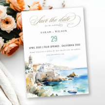 Casamento Paisagem Aquarela Puglia, Itália