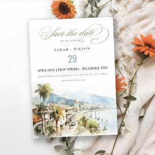 Reserve A Data Casamento Paisagem Aquarela Santa Marta Colômbia