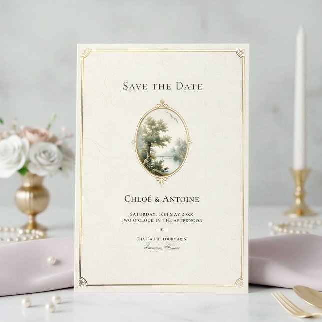 Reserve A Data Casamento Pastoral Francês Marfim (Criador carregado)