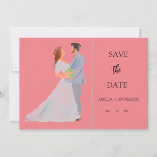 Reserve A Data Casamento Personalizável