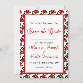 Reserve A Data CASAMENTO QUENIANO Celebração Costume Cristão VERM