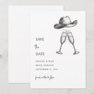 Reserve A Data Casamento Redneck Salvar a Data