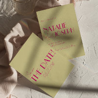 Casamento Retrópico Colorido Moderno Brilhante