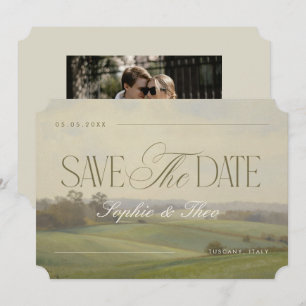 Reserve A Data Casamento Romântico no Campo Europeu
