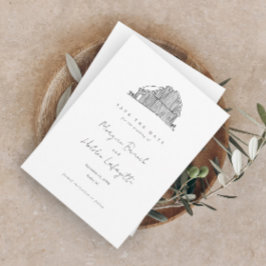 Reserve A Data Casamento Russo Negro e Branco do Barn Elegante