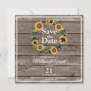 Reserve A Data Casamento Russo Sunflower
