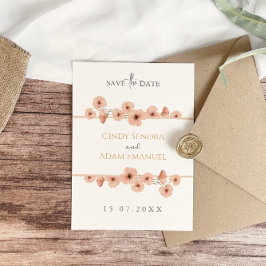 Reserve A Data Casamento Rustic Blush Pink