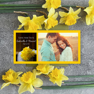 Reserve A Data Casamento Rustic Daffodils Barn Wood Salve a Data