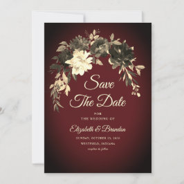 Reserve A Data Casamento Rustic Elegant Autumn Red Dried Flowers