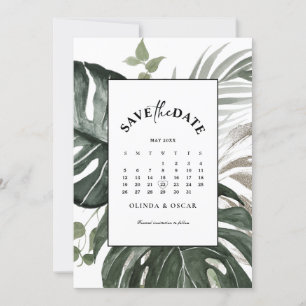 Reserve A Data Casamento Rustic Greenery Botanical Watercolor
