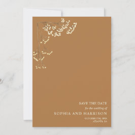 Reserve A Data Casamento Rustic Gypsophila Goldenrod Salvar A Dat