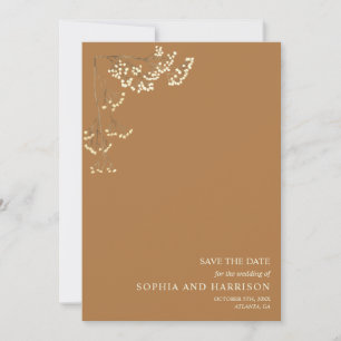 Reserve A Data Casamento Rustic Gypsophila Goldenrod Salvar A Dat