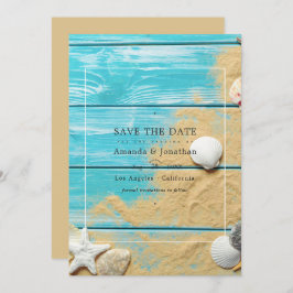 Reserve A Data Casamento Rustic Summer Beach Salve A Data