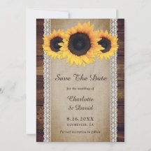 Casamento Rústico de Sunflower Country Burlap Lace