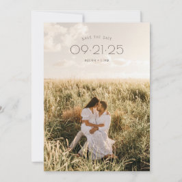 Reserve A Data Casamento Rústico Neutro Minimalista Moderno Boho