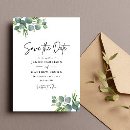 Reserve A Data Casamento Sage Eucalyptus Woodland