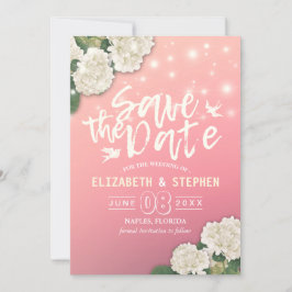 Reserve A Data Casamento Salve A Data Chic Hydrangea String Light
