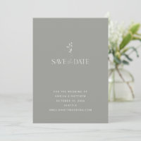 Casamento Simples De Cinzas Botânicas De Prata