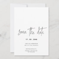 Casamento Simples de Script Minimalista salve a da