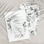 Reserve A Data Casamento simples e elegante de botânica Eucalyptu<br><div class="desc">Casamento simples e elegante de na moda</div>