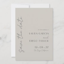 Casamento Simples Elegante Taupe