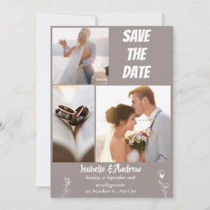 Reserve A Data Casamento Simples Minimalista Moderno e Elegante