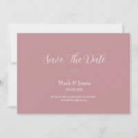 Casamento Simples Rosa e Branco ROE