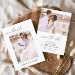 Reserve A Data Casamento simples Salve a data Foto minimalista<br><div class="desc">Casamento Salve os Cartões de Data que têm uma foto na frente e atrás. Os Cartões salve a data contêm uma moderna tipografia cursiva escrita escrita escrita escrita escrita escrita escrita escrita que é elegante,  simples e moderna a ser usada depois da simples celebração do dia de casamento minimalista.</div>
