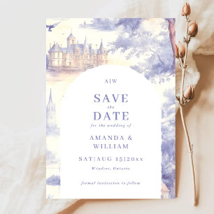Reserve A Data Casamento Toile de Jouy Art