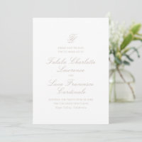 Casamento Tradicional Neutral Elegante Sandy