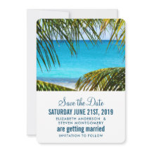 Casamento Tropical de Praia Romântica Turquesa