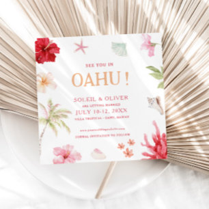 Reserve A Data Casamento Tropical no Destino