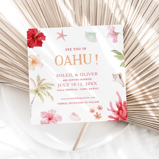 Reserve A Data Casamento Tropical no Destino (Criador carregado)