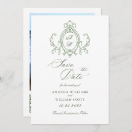 Reserve A Data Casamento Verde da Ornamentado Vitoriana Grace Flo