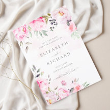 Casamento Verde Floral Cor de Água Rosa Esbranquiç